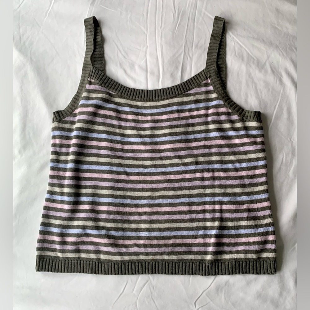 White Stag Knit Tank Top